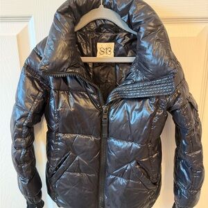 Kids Black Puffer Jacket